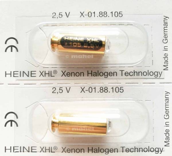 Heine Diagnostiklampen 2.5V X-01.88.105, Mini 3000