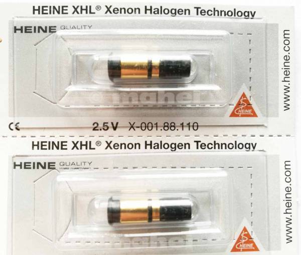 Diagnostiklampe 2.5V Heine X01.088.110, 6er Pack